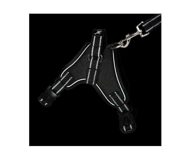 Harnais de sécurité réfléchissant imperméable - Noir