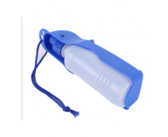 Distributeur d'eau portatif avec bouteille à eau de 500 ml, bleu